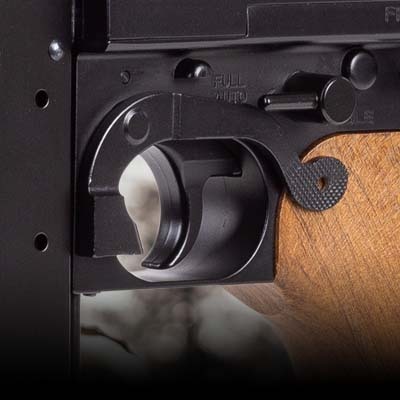 Legends M1A1 replica details around trigger and safety