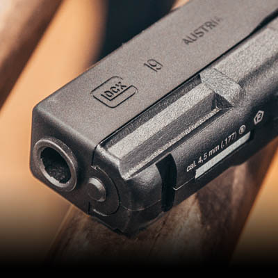glock 19 gen 3 muzzle with accessory slot