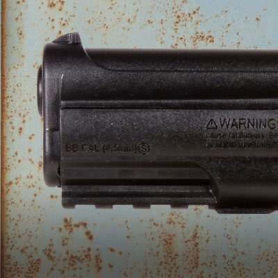 Crosman C11 muzzle with front sight