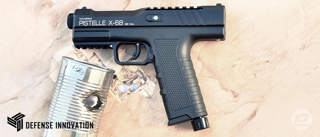 Defense Innovation Pistelle X 68 personal defense air pistol