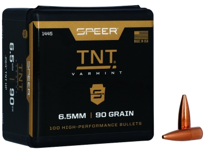 Speer TNT 6.5Creedmoor 90gr Jacketed Hollow Point, 6.5 Creedmoor, 100
