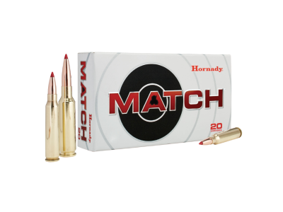 Hornady Match Rifle Cartridges, .223 Remington, 20