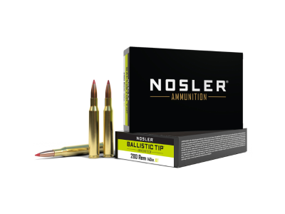 Nosler Ballistic Tip Rifle Rounds, .280 Remington, 20