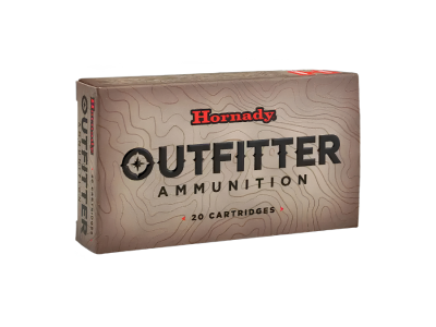 Hornady Outfitter Rifle Cartridges, .338 Winchester Magnum, 20