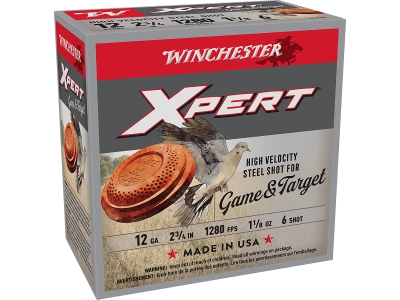 Winchester Super X Xpert High Velocity 12Gauge 2.75" 1 1/8oz 6Shot, 12 Gauge, 25