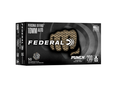 Federal Personal Defense Punch Handgun Cartridges, 10mm Auto, 50