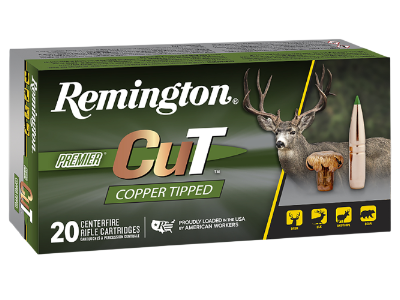 Remington Premier CuT Centerfire Rifle Cartridges, 7mm-08 Remington, 20