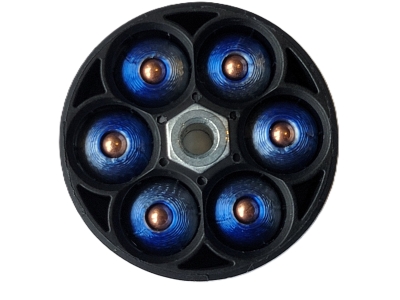 Fox 2 Industries .50 Cal HDR Less Lethal FSR Rounds - Blue, 50 Count
