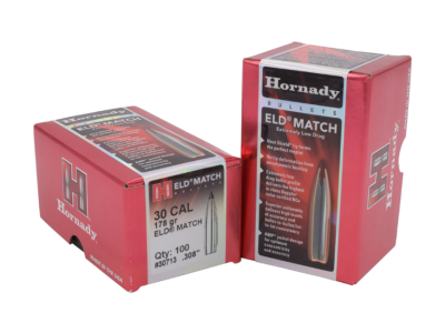 Hornady ELD Match 30 Cal .308, 100