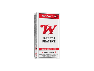 Winchester USA, .25 ACP, 50