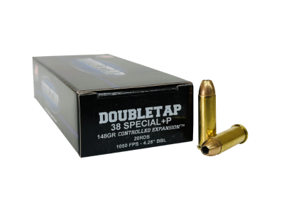 DoubleTap Centerfire Handgun Cartridges, .38 Special, 20