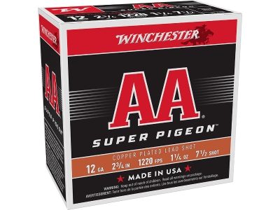 Winchester AA Super Pigeon, 12 Gauge, 25
