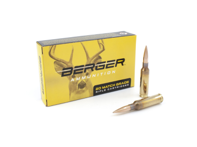 Berger Classic Hunter Centerfire Rifle Cartridges, 6.5 Creedmoor, 20