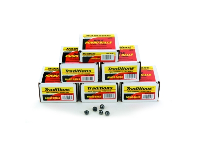 Traditions Swaged Round Balls, Grey, .50 caliber, 100