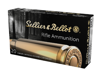 Sellier & Bellot Centerfire Rifle Cartridges, .308 Winchester, 20