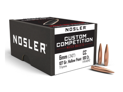 Nosler Custom Competition 6mm, 100