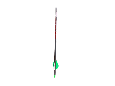 Victory VForce V6 350 Gamer 12 pack Fletched, Black, 12 Count