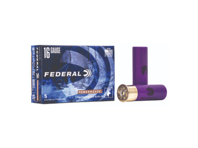 Federal Power-Shok Rifled Slug Shotshell Loads, 16 Gauge, 5