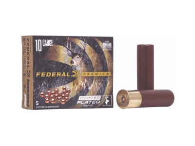 Federal Buckshot Shotshell Loads, 10 bore, 5
