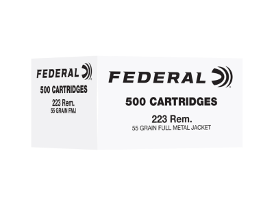 Federal Centerfire Rifle Cartridges, .223 Remington, 500