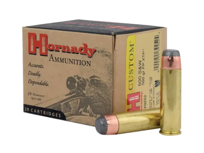 Hornady Custom, .500 S&W Magnum, 20
