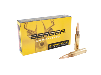 Berger Classic Hunter Centerfire Rifle Cartridges, .308 Winchester, 20