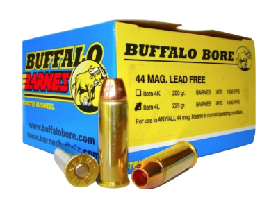 BBA Buffalo-Barnes Strictly Business Handgun Rounds, .44 Magnum, 20
