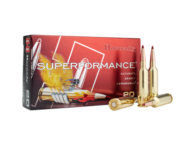 Hornady Superformance Rifle Cartridges, .22 Creedmoor, 20