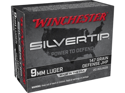 Winchester Silvertip, 9mm Luger, 20