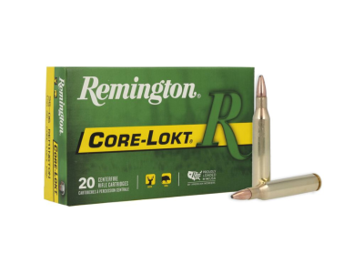 Remington Core-Lokt Centerfire Rifle Cartridges, .25-06 Remington, 20