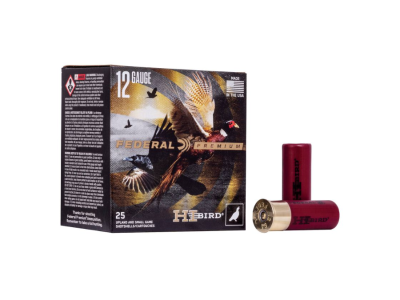 Federal Hi-Bird Shotshell Loads, 12 Gauge, 25