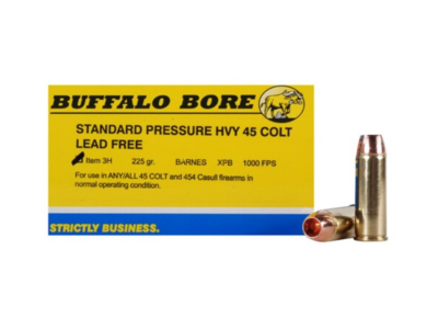 BBA Buffalo-Barnes Centerfire Handgun Rounds, .45 Long Colt, 20