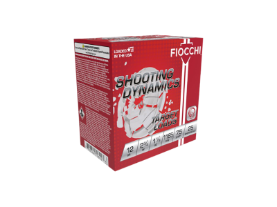 Fiocchi Shooting Dynamics Target Shotshell Loads, 12 Gauge, 25