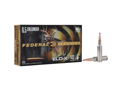 Federal ELD-X Centerfire Rifle Cartridges, 6.5 Creedmoor, 20