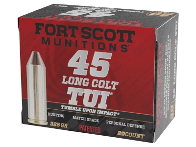 Fort Scott Tumble Upon Impact, .45 Long Colt, 20