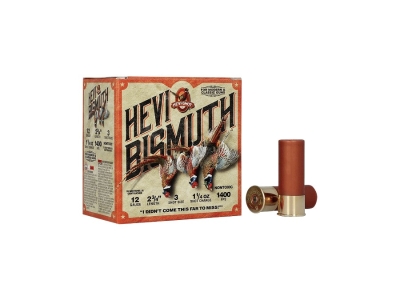 Hevi-Shot Bismuth Upland Shotgun Ammunition, 12 Gauge, 25