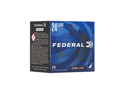 Federal Game-Shok Heavy Field Shotshell Loads, 24 Gauge, 25