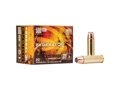 Federal Fusion Handgun Cartridges, .500 S&W Magnum, 20