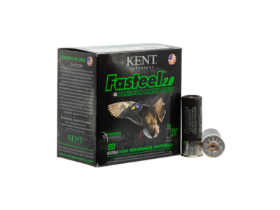 Kent Cartridge Fasteel 2.0 Shotshell Loads, Black, 12 Gauge, 25