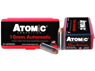 Atomic Ammunition Pistol Precision Craft, 10mm Auto, 50