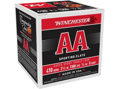 Winchester AA Super Sport Sporting Clay, .410 bore, 25
