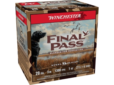 Winchester Final Pass Shotgun Ammo, 20 Gauge, 25