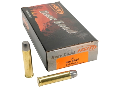 HSM Bear Load 460 S&w Mag Wide Flat Nose, .460 S&W Magnum, 20