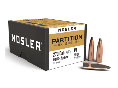 Nosler Partition 270Win, 50