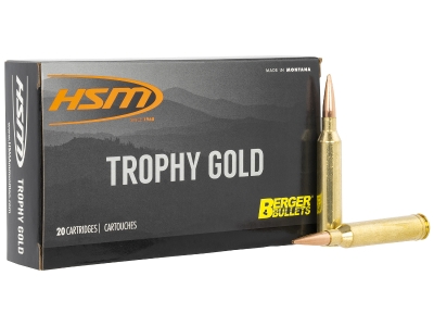 HSM 6.5x284 Norma 130 gr Berger Hunting VLD Match, 6.5-284 Norma, 20