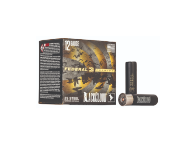Federal Black Cloud FS Steel Shotshell Loads, 12 Gauge, 25