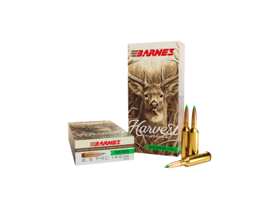 Barnes Harvest Collection Rifle Cartridges, 6.5 Precision Rifle Cartridge, 20
