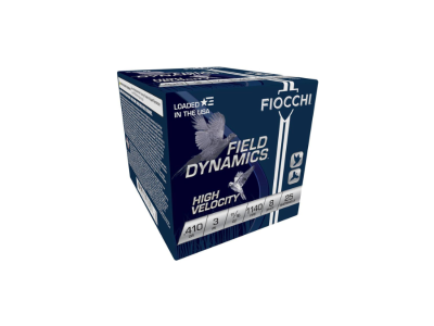 Fiocchi Field Dynamics High Velocity Shotshell Loads, .410 bore, 25
