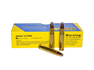BBA Heavy Centerfire Rifle Rounds, .35 Remington, 20