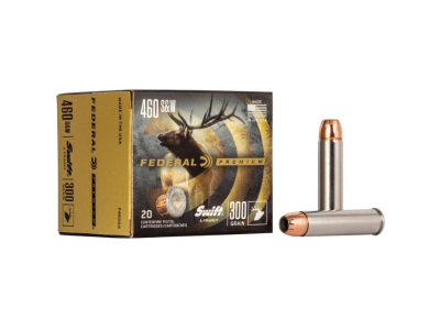 Federal Swift A-Frame Centerfire Handgun Cartridges, .460 S&W Magnum, 20